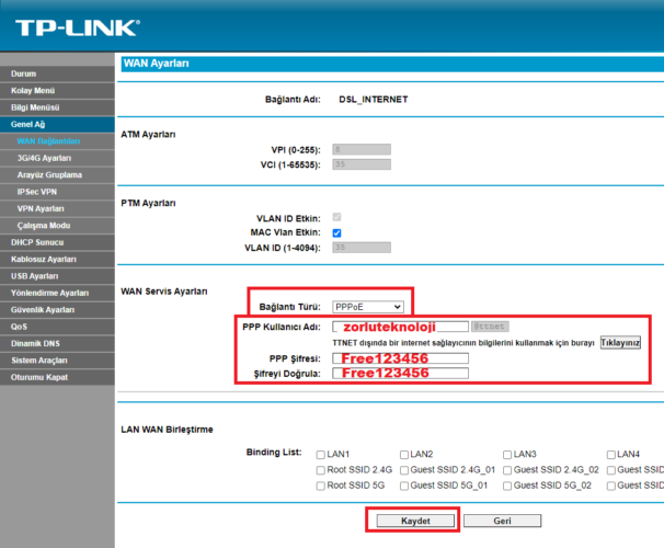 TPLink Archer VC12 Modem Kurulum Rehberi zorluteknoloji